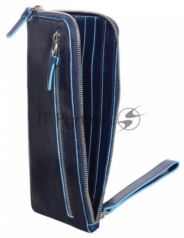 Клатч мужской Piquadro Blue Square AC2648B2/BLU2 синий натур.кожа