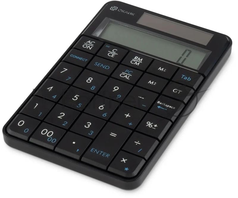 Цифровой блок Oklick K604W беспроводная, радиоканал, чёрный