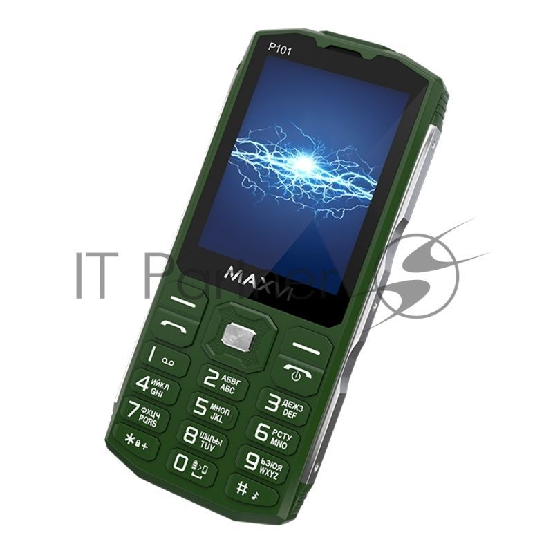 Мобильный телефон Maxvi P101 зеленый