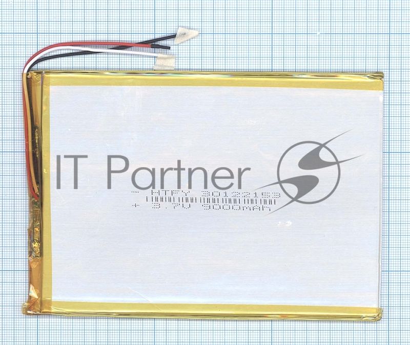 Аккумулятор Li-Pol (батарея) 3x122x153 мм 3pin 3.7V/9000mAh