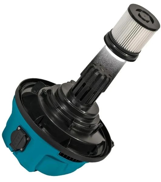 Строительный пылесос Bort BSS-1620-Storm синий, 270/1600 Вт, уборка сухая/влажная, пылесборник мешок/контейнер, 20 л