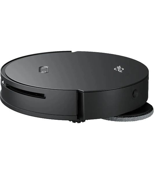 Робот-пылесос Atvel R100 черный, 5200 мAч Li-Ion, уборка сухая/влажная, пылесборник контейнер 0.34 л