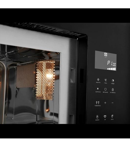 Встраиваемая микроволновая печь ZUGEL ZMO251B, черная