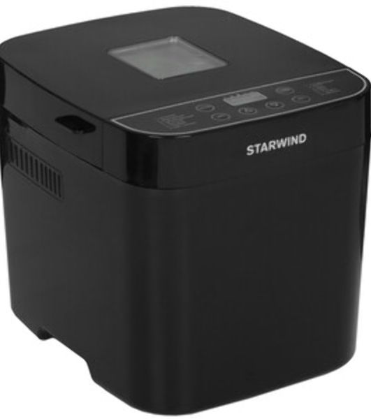 Хлебопечка Starwind SBMP0921 черный, 550 Вт, 0.9 кг, 13 программ