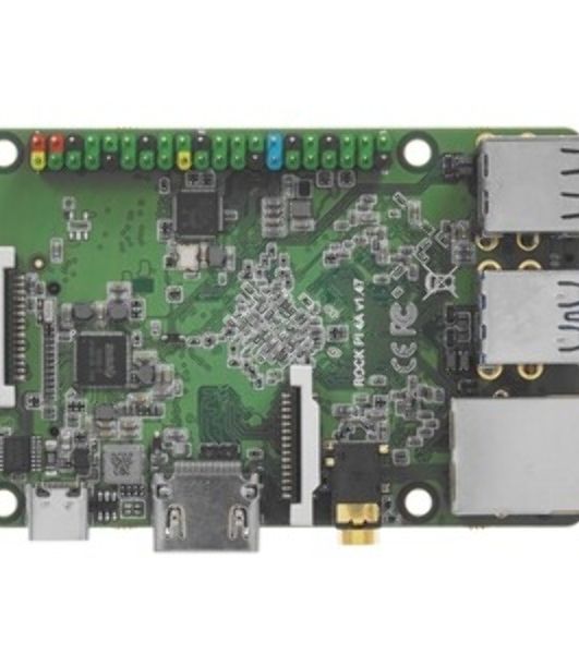 Одноплатный компьютер ROCK Pi 4 Model A 4Gb RK3399/4Gb