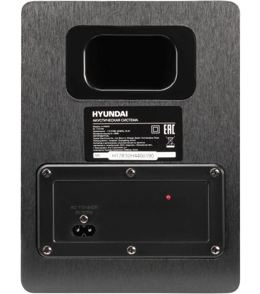 Микросистема Hyundai H-HA640 черный 150Вт FM USB BT SD/MMC/MS