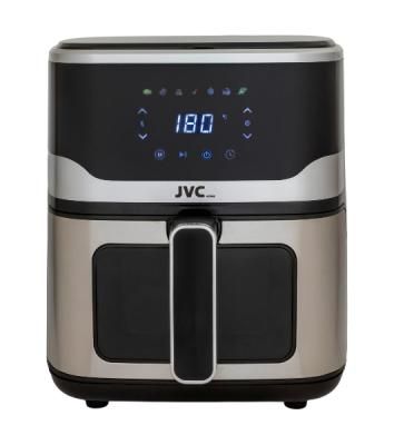 Аэрогриль JVC JK-MB054 черный, 1800 Вт, 6 л, сенсор, 7 программ