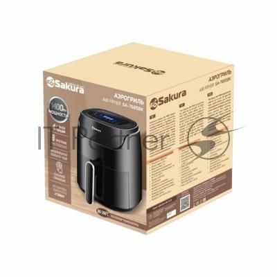Аэрогриль Sakura SA-7685BK 4л сенс.управление таймер