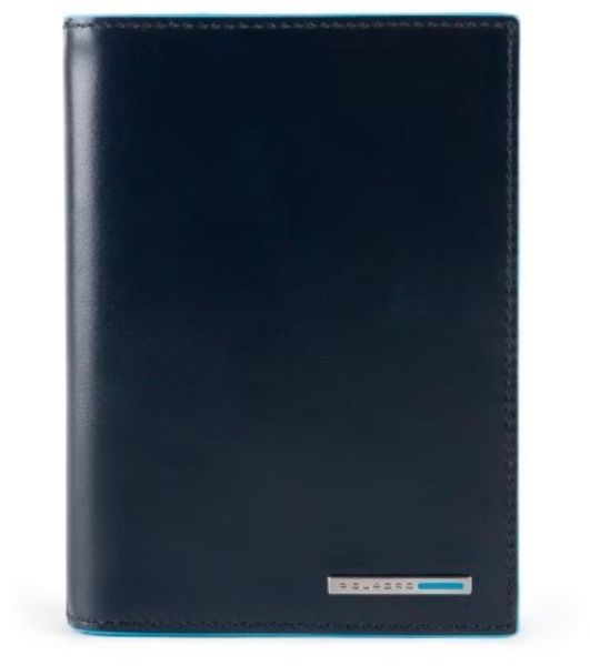 Обложка для документов Piquadro Blue Square PP5246B2R/BLU2 синий натур.кожа