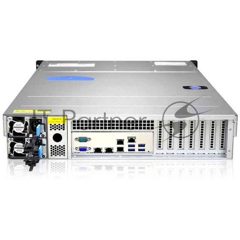 Серверный корпус Gooxi RMC2112-670-HS-NV-D 2U 12bay chassis SAS/SATA/NVME backplane rear 2*2.5"SAS/SATA 1300W 1+1 EU power cables rail kit