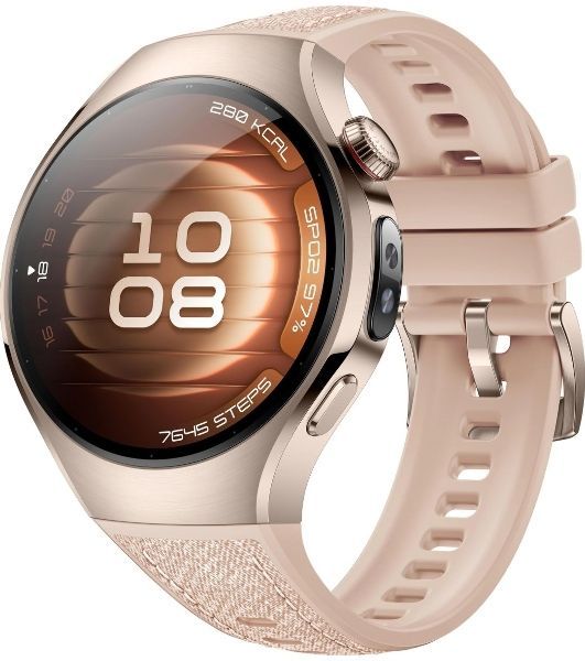 Умные часы HUAWEI Watch 5 Soc-L29L, 1.38" AMOLED, 4G, GPS, IP69, бежевый