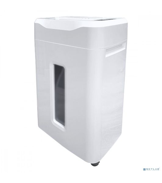 Шредер Office Kit S215N 3,9x38 белый (секр.P-4) фрагменты 22лист. 35лтр. скрепки скобы пл.карты CD