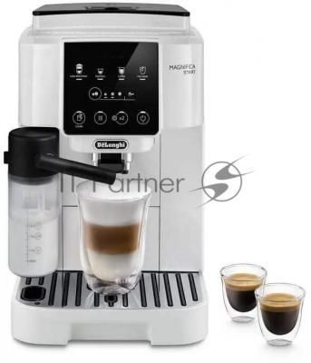 Кофемашина автоматическая DeLonghi ECAM220.61.W белый, молотый+зерновой, 1.8 л, 1450 Вт, 15 бар