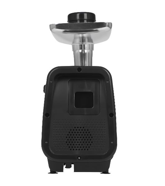 Мясорубка электрическая Renova MG260-R1BP черный, 2600 Вт, 2.5 кг/мин, реверс, защита от перегрузки, металлический лоток, насадки - 7