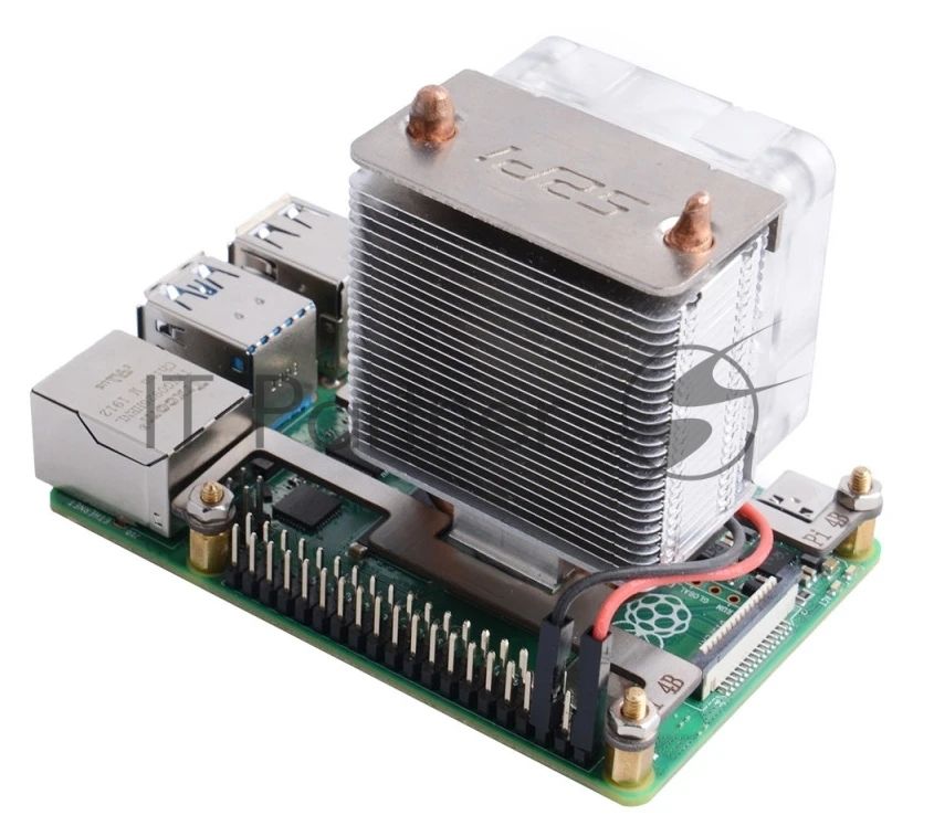 Кулер для процессора Raspberry Pi RPI-ICETOW Ice Tower CPU for Raspberry Pi