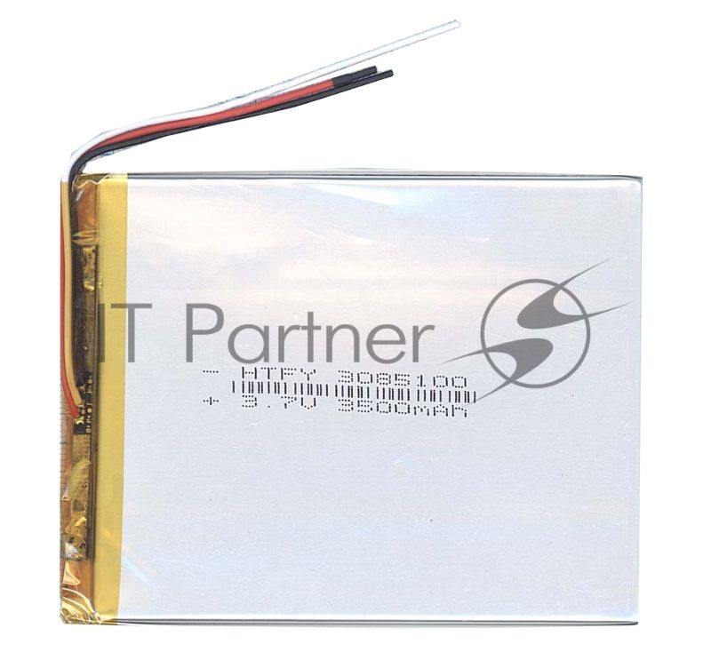 Аккумулятор Li-Pol (батарея) 3x85x100мм 3pin 3.7V/3500mAh