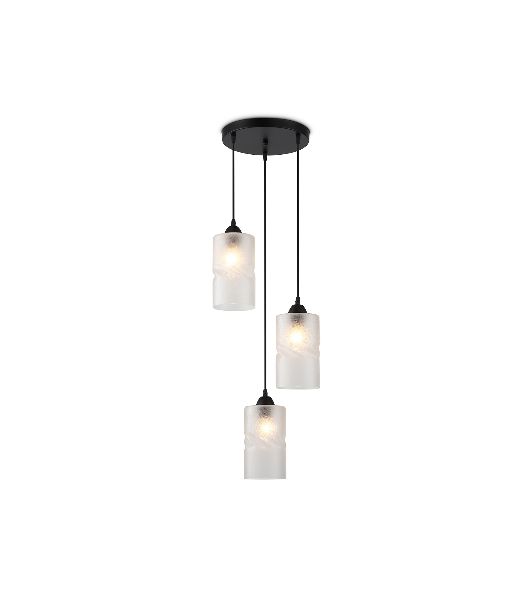 Светильник Ambrella light TR3412/3 BK черный E27/3 max 60W D330*1000