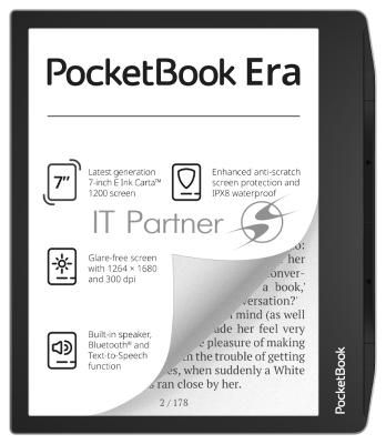 Электронная книга PocketBook 700 ERA 16Gb Stardust Silver (серебристый) (PB700-U-16-WW) Электронная книга PocketBook 700 ERA 16Gb Stardust Silver (серебристый) (PB700-U-16-WW)