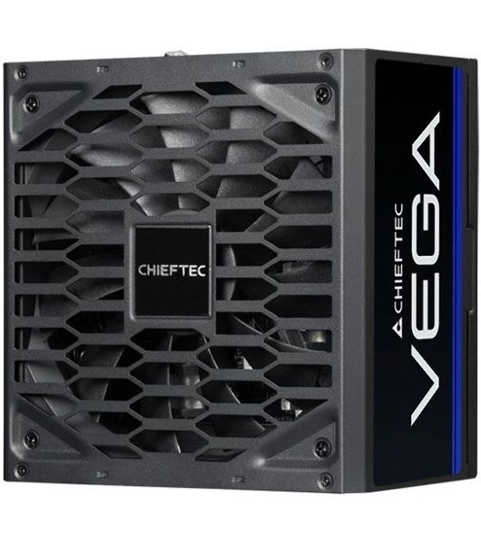 Блок питания Chieftec Vega PPG-750-S, 750Вт, 80 PLUS Gold, 135мм, черный