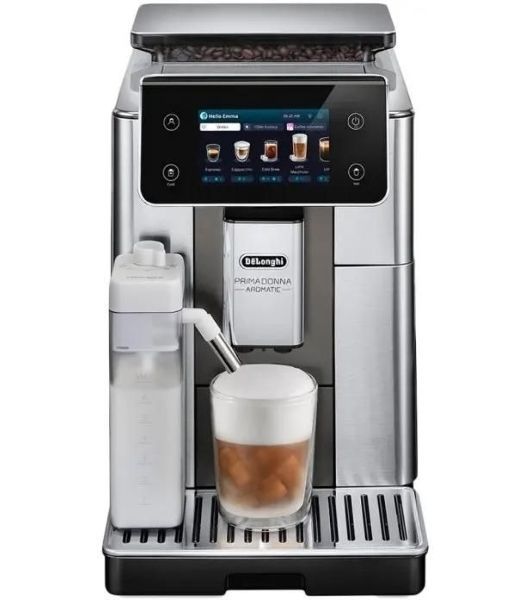 Кофемашина Delonghi ECAM630.75.TM 1450Вт черный/серебристый