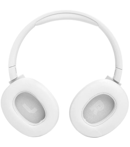 Беспроводные/проводные наушники JBL Tune 770NC белый, полноразмерные, Bluetooth + проводной, активное шумоподавление, до 70 ч