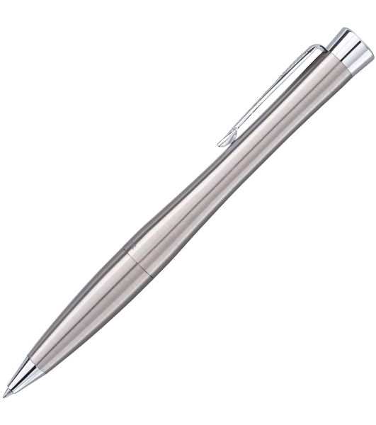 Ручка шариковая Parker Urban Core K314 (CW2143641) Metro Metallic CT, M, синие чернила, подарочная коробка