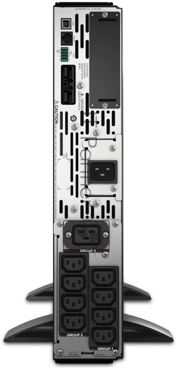 Источник бесперебойного питания APC Smart-UPS X SMX3000RMHV2U 2700Вт 3000ВА черный