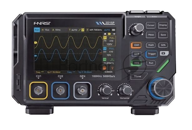 Двухканальный осциллограф 3 в 1 FNIRSI 2D15P
