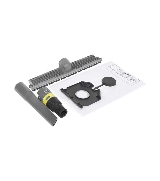Строительный пылесос Karcher NT 30/1 Tact Te L серый, 1380 Вт, уборка сухая/влажная, пылесборник мешок/контейнер, 30 л