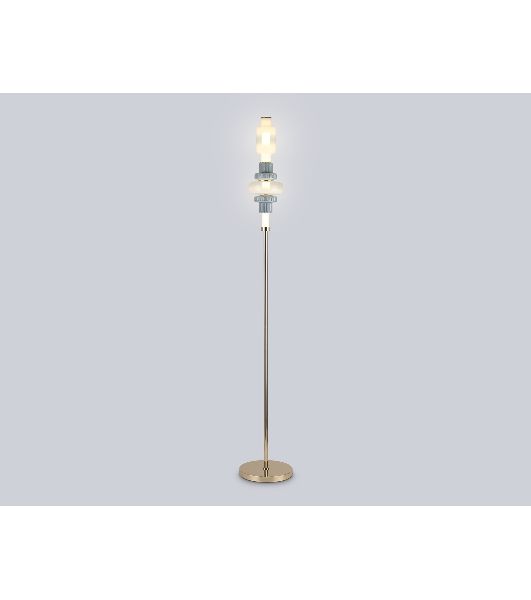 Светильник Ambrella light LH53132 GD/WH/GB золото/белый/серо-синий 8W 3000K D250*1635