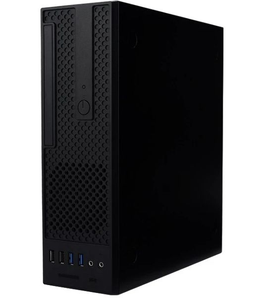 Компьютерный корпус Slim Desktop INWIN CJ708BL IP-S265AU7-2 80plus Bronze, U3*2+U2*2+A(HD)+TYPE 3.1C + FAN 80*15мм + intrusion switch INWIN Slim Case