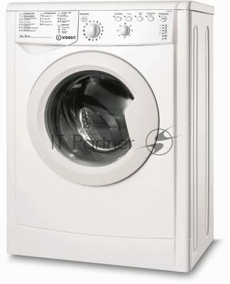 Стиральная машина Indesit IWSB 5105 (CIS) белый, загрузка фронтальная 5 кг, 1000 об/мин., класс: А