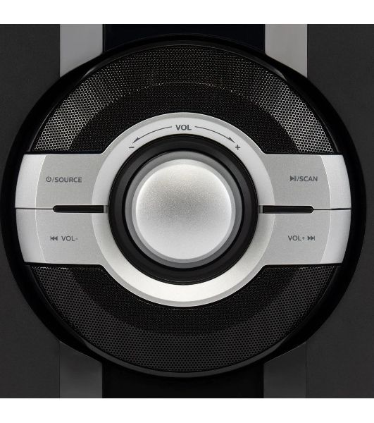 Микросистема Hyundai H-MS1403 черный 60Вт FM USB BT SD