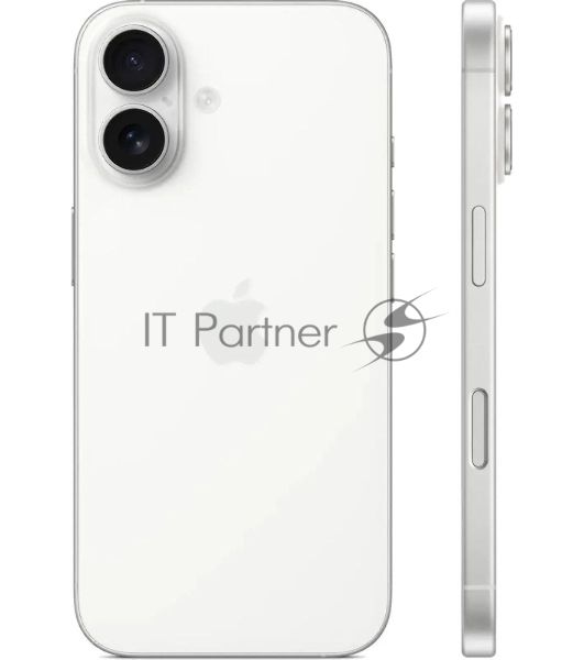 Смартфон Apple iPhone 16, 8/128Gb, белый
