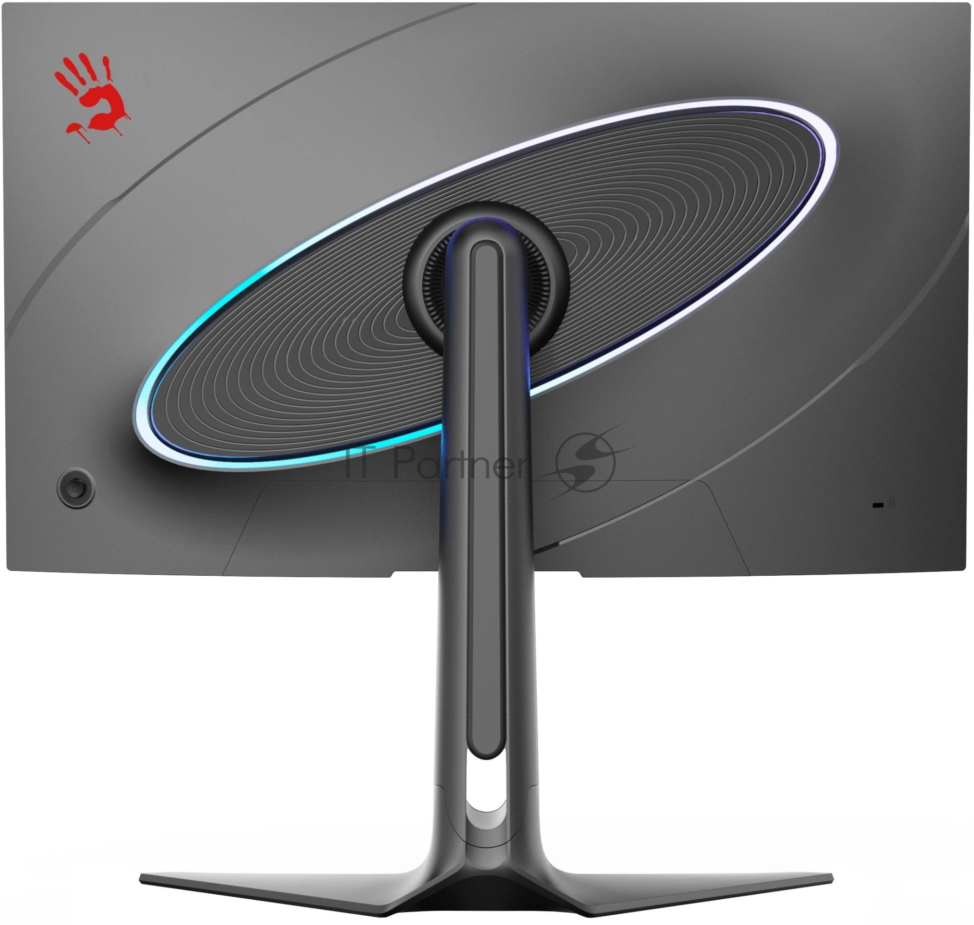 Монитор 27" BLOODY MN272Q IPS 2560x1440, 240 Гц, 5 мс, 16:9, 400 кд/м², 2xHDMI, 2xDisplayPort, трехсторонний безрамочный дизайн, Flicker Free, Low Blue Light, HDR10, темно-серый