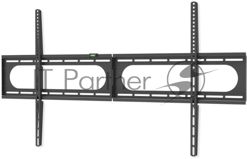 Кронштейн для телевизора Hama 00220843 черный 37"-120" макс.100кг настенный фиксированный