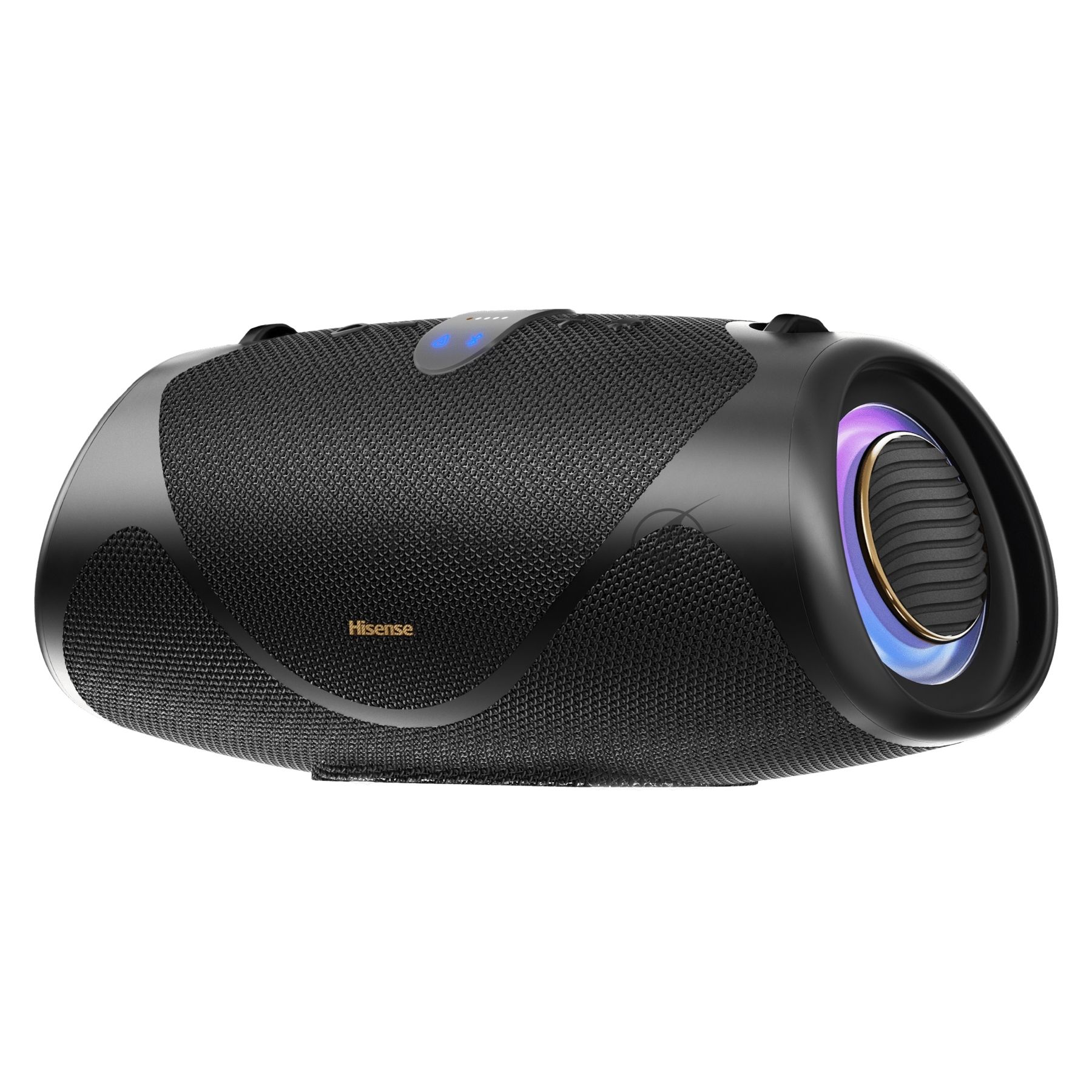 Портативная колонка Hisense WEBOOM черный 70W 2.2 BT/3.5Jack/USB