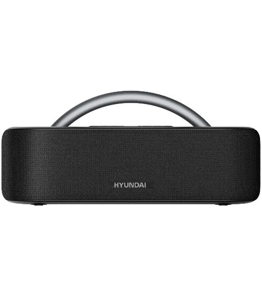 Колонка портативная Hyundai H-PS1028 черный 60W 2.0 BT 10м 4400mAh