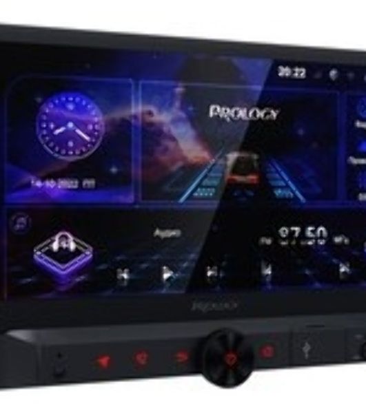 Автомагнитола Prology MPA-320 DSP, 2 DIN, 10", Android 10, Bluetooth, USB Type-A, AUX, GPS, 4G, пульт ДУ