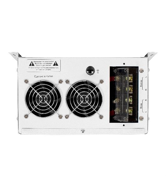 Стабилизатор напряжения настенный ExeGate Master AV-15000 (15000ВА, вход 140-260В, цветной дисплей, выход 220В±8%, КПД 98%, 5 уровней защиты, задержка, усиленный метал.корпус, 1*Schuko+клем.колодка, RTL)