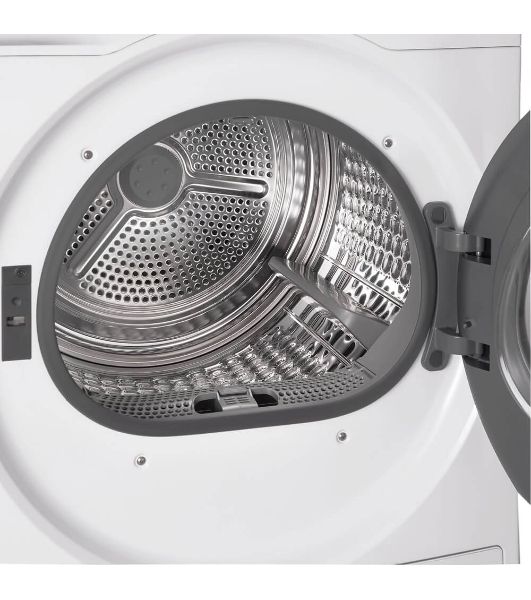 Сушильная машина Korting KD 69IHP10 белый, 10 кг, сушка - конденсационная, программ - 12, 59.5 x 85 x 62.7 см