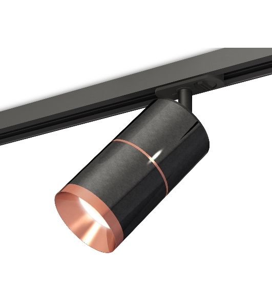 Светильник Ambrella light XT7403002 DCH/PPG/SBK черный хром/золото розовое полированное/черный песок MR16 GU5.3