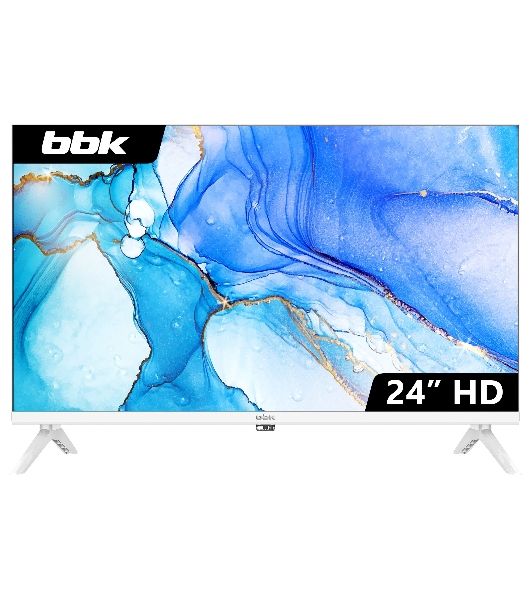 Телевизор BBK 24" 24LEM-1047/TS2C белый LED HD 60Hz