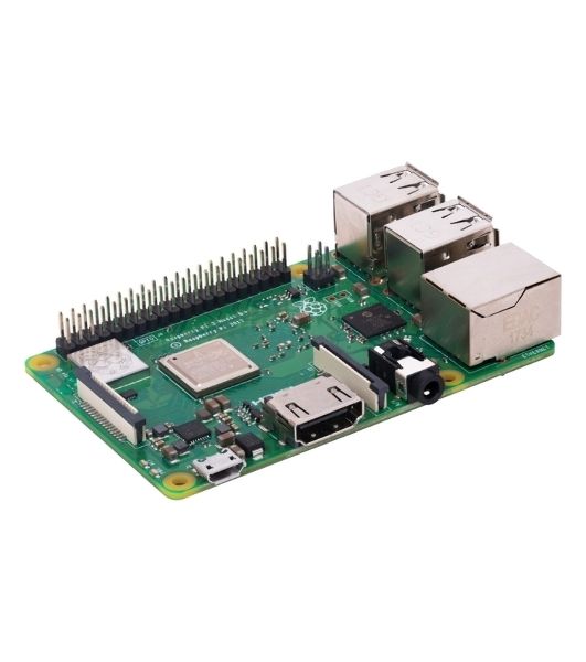 Мини ПК Raspberry Pi 3 Model B+ (RA433, E14 Version) Retail, 1Gb RAM, Cortex-A53 (ARMv8) 64-bit SoC @ 1.4GHz Broadcom BCM2837B0 CPU, WiFi, Bluetooth, 40-pin extended GPIO, 4x USB 2.0, HDMI, CSI camera port, DSI displ.port, MicroSD port (137-3331), (БП и к