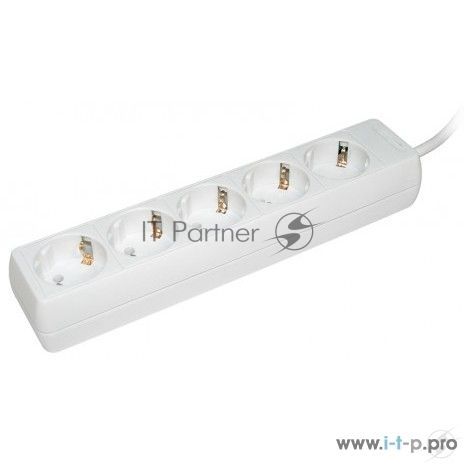 Удлинитель 5х5 м с заземл. 16А IP20 У05 2P+PE IEK WYP10-16-05-05-Z-N