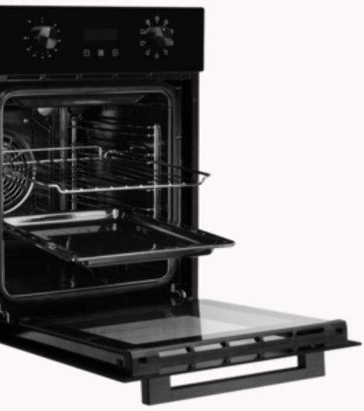 Духовой шкаф электрический Monsher MOE 4592 Noir ширина 45 см, High-Tech, 50 л, гидролизная очистка, 9 режимов, черный