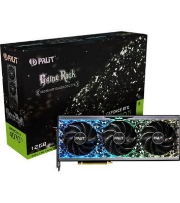 Видеокарта Palit RTX4070Ti GAMEROCK 12Gb 192 GDDR6X 2310/21000 HDMIx1 DPx3 HDCP Ret