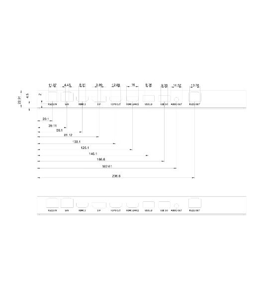 Панель Hisense 75" 75DM66D черный D-LED DID LED 8ms 16:9 HDMI M/M матовая 1200:1 500cd 178гр/178гр 3840x2160 DP 4K USB 29кг