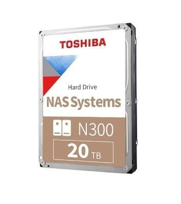 Жесткий диск HDD Toshiba N300 20Tb 7200rpm SATA-III 1024Mb 3.5"