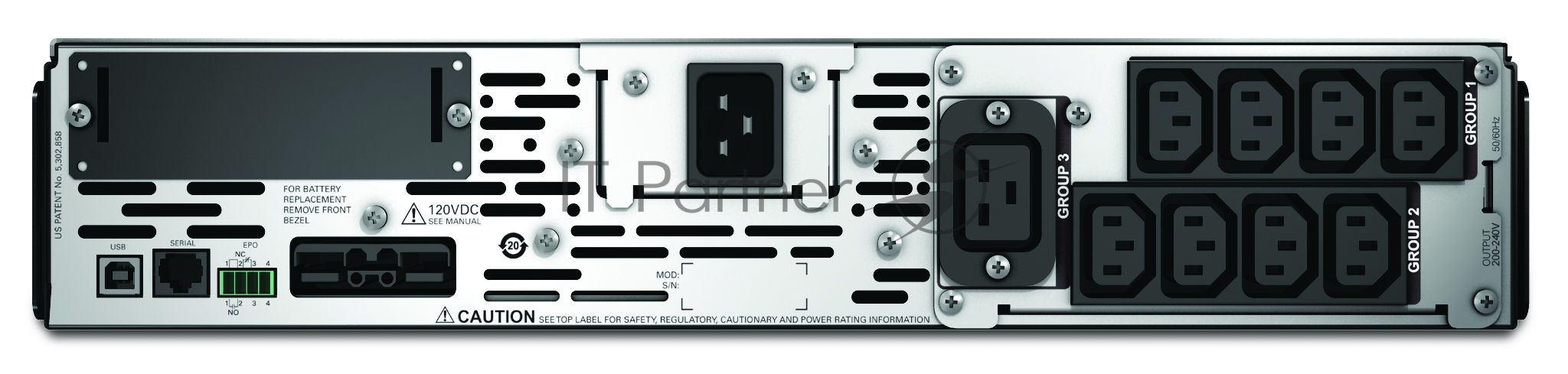 Источник бесперебойного питания APC Smart-UPS X SMX2200RMHV2U/2200ВА/1980Вт/1 х IEC 320 C19 (компьютерная), 8 х IEC 320 C13 (компьютерная)